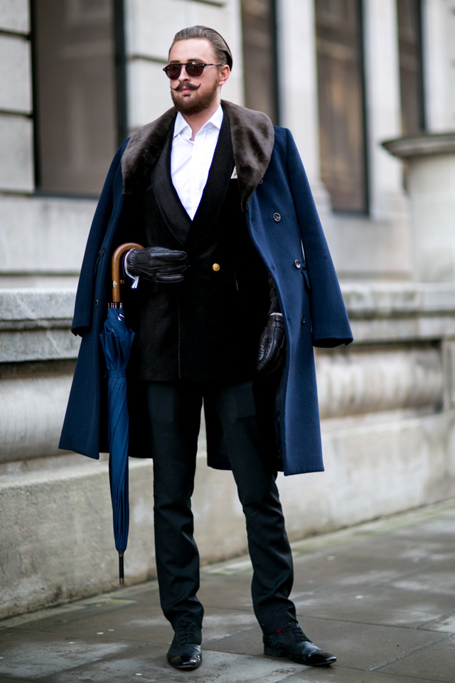 London Collections: Men - Street Style